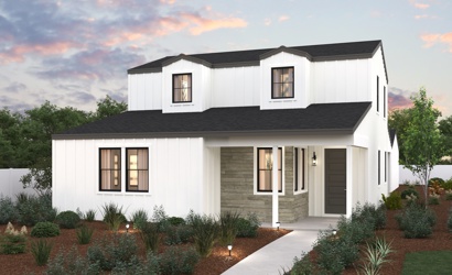 A house with a driveway.