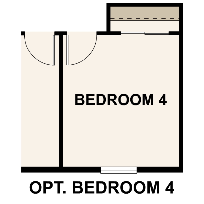 Diagram. Empress Floorplan, Upper Level Option