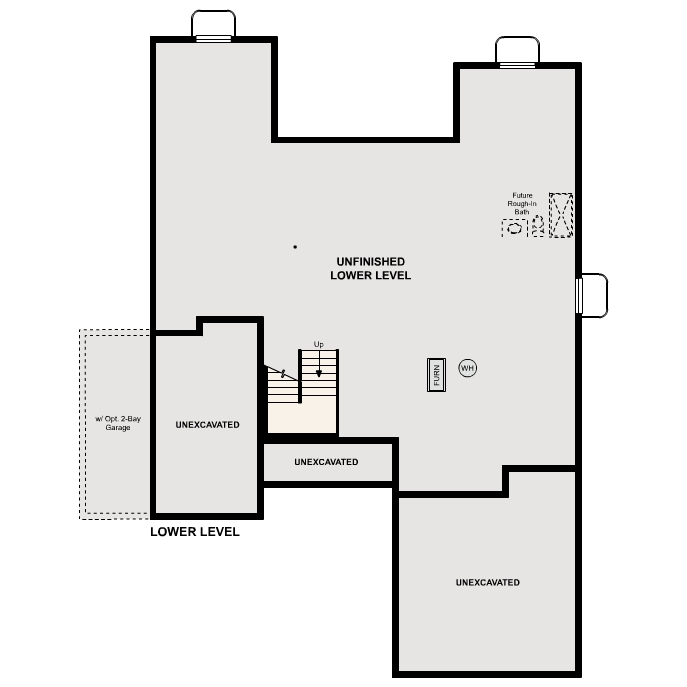 Diagram, schematic. Harvard Floorplan, Standard Basement