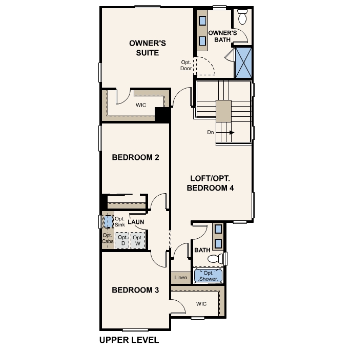 2nd floor, floor plan diagram
