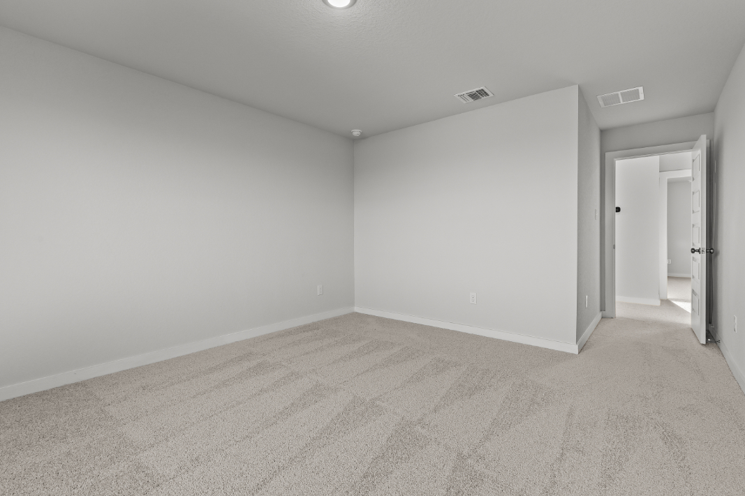 A room with white walls.