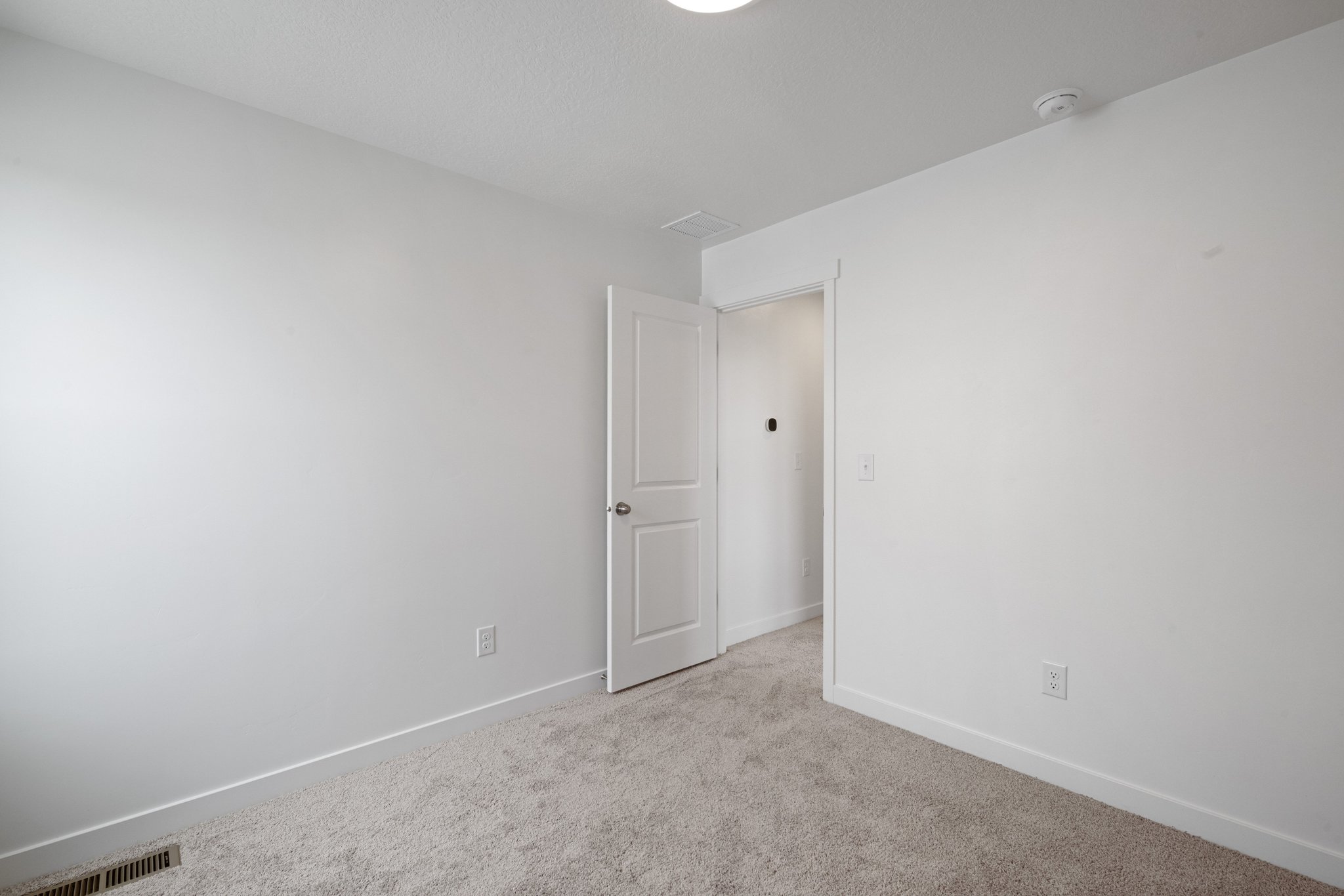 A room with white walls.